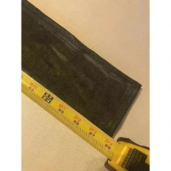 Spanx Leggings Women’s Medium M Black Faux Vegan Leather Shiny Compression - Picture 4 of 6